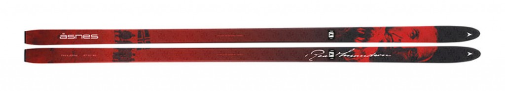 Skis de fond hors-piste Asnes Amundsen avec Skinlock